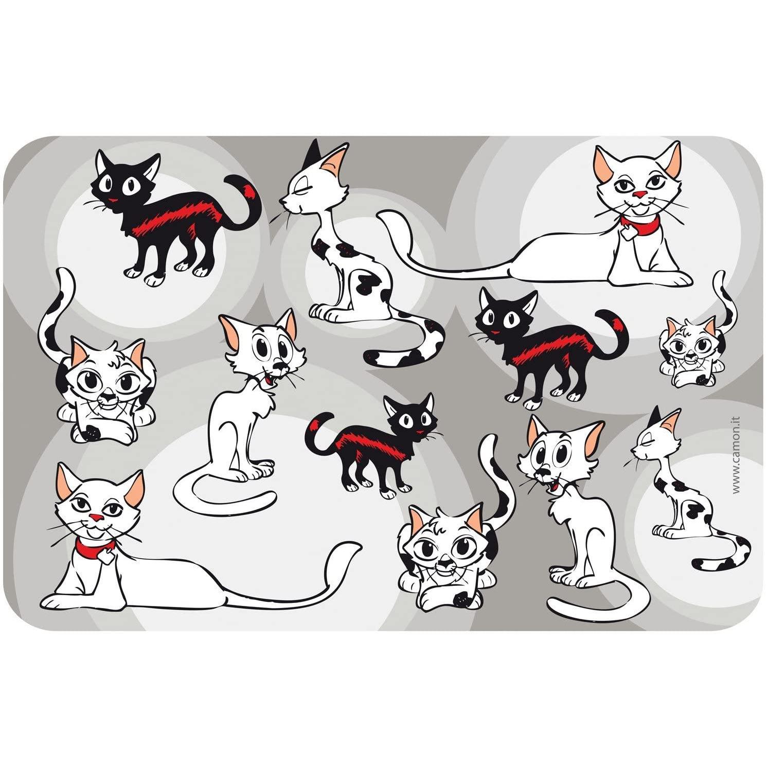 Camon Tovaglietta Sottociotola per Gatti da 43x28 Cm Camon Tovaglietta Sottociotola per Gatti da 43x28 Cm